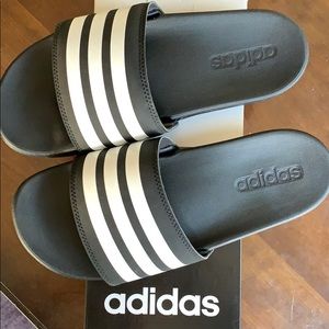 Adidas Slides Cloudfoam Black
